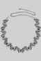 Stone Butterfly Link Chain Belt