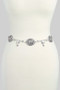 Longhorn And Horse Concho Chain Belt