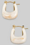 Small Rectangular Acrylic Resin Hoops