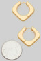 Essential Diamond Shaped Hinge Hoops