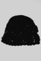 Flower Crochet Skull Cap