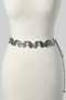 Stone Butterfly Link Chain Belt