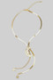 Herringbone Chain Necklace With Moon And Star Charms