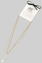 18K Gold Dipped Layered Pearl Pendant Necklace