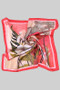 Floral Vacation Vibes Silky Square Scarf