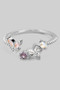 18K Gold Dipped Multi Cz Butterfly Ring
