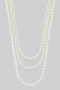 Triple Layered Pearl Necklace