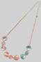 Colorful Lacquered Shell Chain Belt