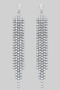 Lavish Dangling Cz Drop Earrings