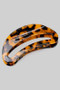 Marbled Acrylic Tortoise Cut Out Hair Clip