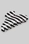 Diagonal Striped Acrylic Hair Clip