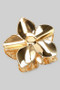 Brass Flower Hair Clip