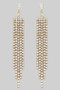 Lavish Dangling Cz Drop Earrings