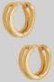 Cut Out Brass Small Hinge Brass Hoops