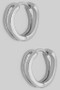 Cut Out Brass Small Hinge Brass Hoops