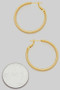 14K Gold Dipped Must Have Essential Hinge Hoops