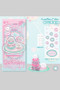 3D Stackable Sticker Honey Cake Bear Kit