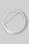 Classy Brass Circle Brooch Pin