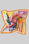 Floral Vacation Vibes Silky Square Scarf