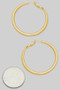 Must Have Essential One And A Half Inch Brass Hoops