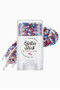 Red White Blue Star Glitter Stick Face Body Hair