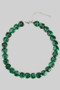 Marbled Acrylic Heart Link Necklace