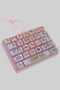 Adorable Cartoon Themed Fidget Keyboard Keychain