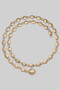 Western Squash Link Chain Belt