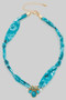 Rondelle Scarf Recon Ac Charm Necklace