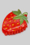 Cute Strawberry Marbled Acrylic Hair Clip