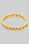 Delicate Cz Heart Link Band Ring