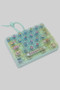 Playful Cartoon Printed Fidget Keyboard Keychain