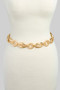 Oval Twist Link Chain Belt