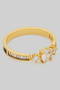 Three Round Stone Ring With Invisible Set Cz