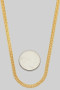 Classy Foxtail Style Chain Link Necklace
