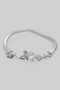 Wavy Micro Cz Pave Brass Ring