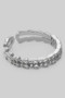 Dragonscale Double Stack Cz Ring