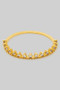 Dainty Triangle Spiked Cz Band Ring