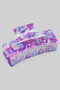Vibrant Rectangular Cut Out Hair Clip