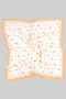 Country Flower With Stars And Cherries Square Scar