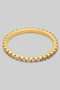 Delicate Cz Pave Single Band Ring