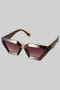 Angular Cats Eye Shaped Sunglasses