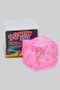 Crater Glitter Cube Squishy Fidget Toy