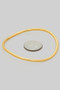 Classic Brass Bangle Bracelet With Slight Wave