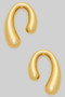 Open Bulb Post Earrings