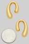 Open Bulb Post Earrings