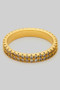 Double Stacked Cz Pave Ring