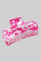Vibrant Rectangular Cut Out Hair Clip