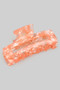 Marbled Rectangular Cut Out Hair Clip