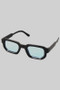 Rounded Rectangular Lightweight Sunglasses